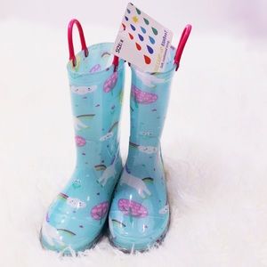 light up rain boots for girls
